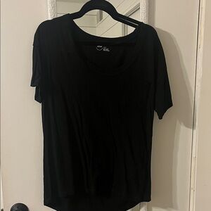 Aerie Women's Midnight Black Short Sleeve Tee